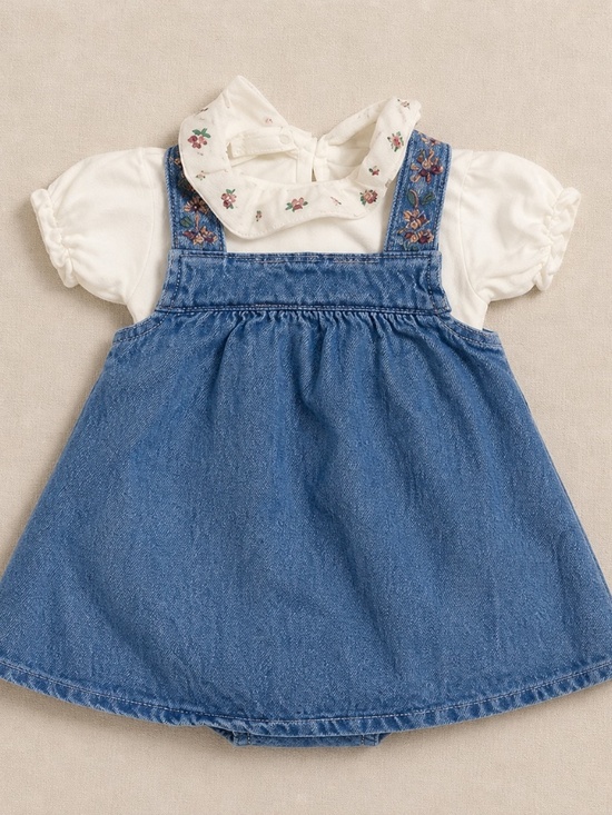 Zara Other - Zara baby girl Jean Summer Dress 3-6 M